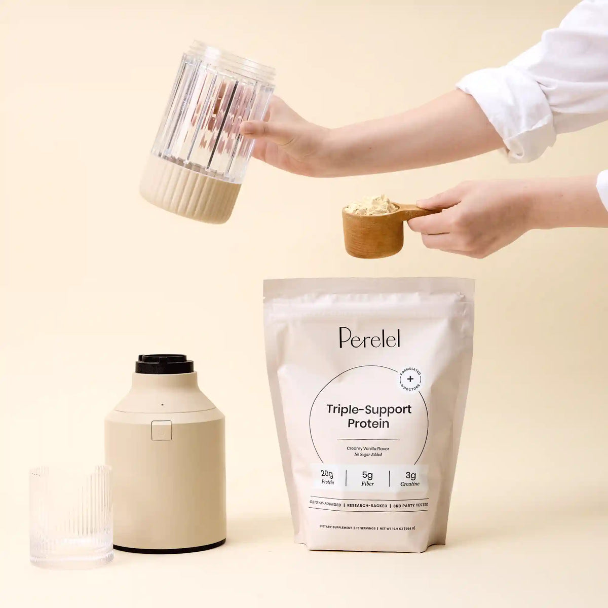 Triple-Support Protein